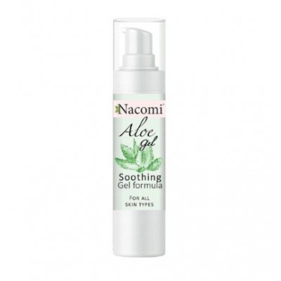 Miniaturka artykułu - NACOMI Aloesowe serum żelowe do twarzy, 50ml
