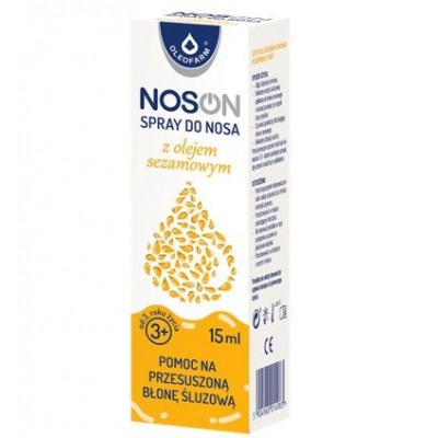 NOSON Spray do nosa z olejem sezamowym, 15ml