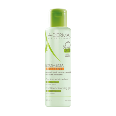 Miniaturka artykułu - A-DERMA EXOMEGA CONTROL Żel 2w1, 500ml