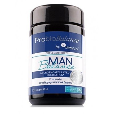 Miniaturka artykułu - ProbioBALANCE Man Balance, 30 kapsułek