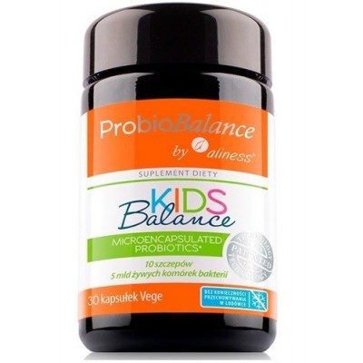 Miniaturka artykułu - Aliness ProbioBalance Kids Balance, 30 kaps.