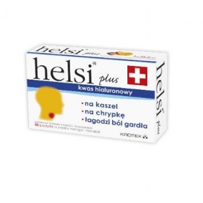 Miniaturka artykułu - Helsi plus o smaku mango i marakui, 30 pastylek