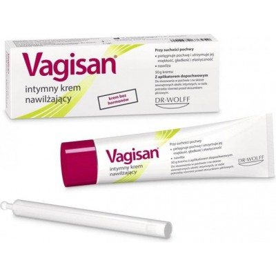 Vagisan Krem intymny nawilżający, 10 g