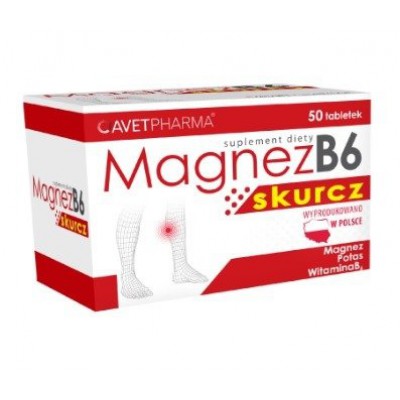 Miniaturka artykułu - Magnez B6 Skurcz, 50 tabletek