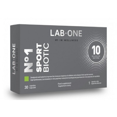 Miniaturka artykułu - Lab One SportBiotic, 30 kaps.