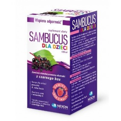 Sambucus dla dzieci, 120ml