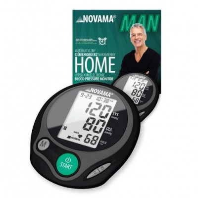Miniaturka artykułu - NOVAMA Home MAN Ciśnieniomierz elektroniczny z ESH i IHB - 1 sztuka