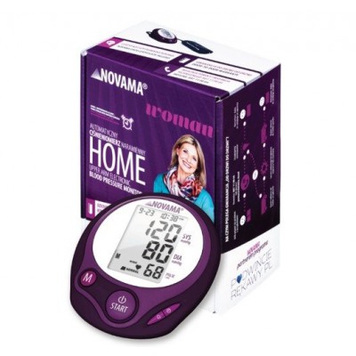 Miniaturka artykułu - NOVAMA Home WOMAN Ciśnieniomierz elektroniczny z ESH i IHB - 1 sztuka