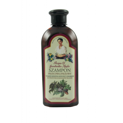Miniaturka artykułu - Babuszka Agafia Szampon przeciwłupieżowy, 350 ml