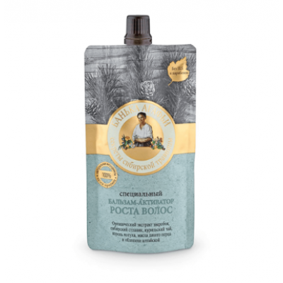 Miniaturka artykułu - BABUSZKA AGAFIA Balsam do włos&oacute;w Aktywator wzrostu, 100ml