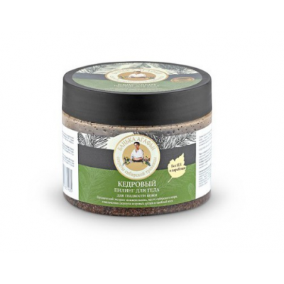 Miniaturka artykułu - Babuszka Agafia Peeling do ciała cedrowy, 300 ml