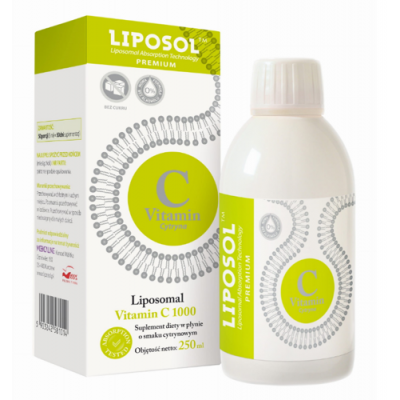 Miniaturka artykułu - Liposol Witamina C Cytryna, 250ml