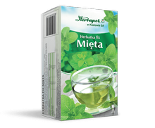 Miniaturka artykułu - Herbatka fix Mięta 1,5 g, 20 torebek