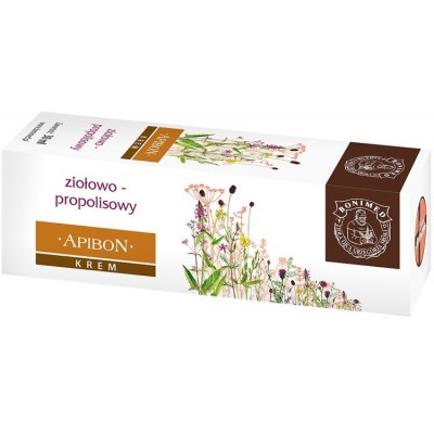 Miniaturka artykułu - Apibon Krem propolisowo-ziołowy, 30ml