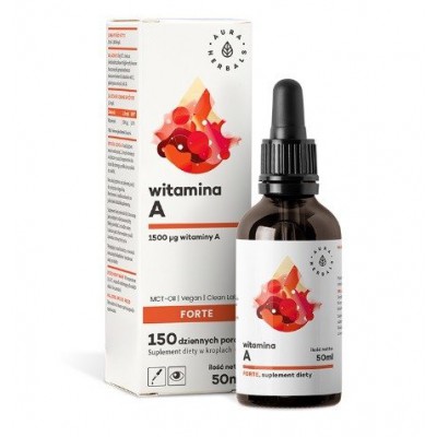 Witamina A Forte MCT-Oil krople, 50ml