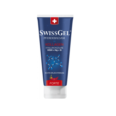 Miniaturka artykułu - SwissGel Maść Końska z kolagenem Forte rozgrzewająca, 200 ml