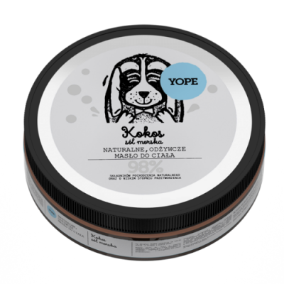 Miniaturka artykułu - YOPE masło do ciała kokos i s&oacute;l morska, 200ml