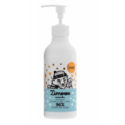 YOPE Zimowe Ciasteczka, Balsam do Rąk i Ciała, 300ml