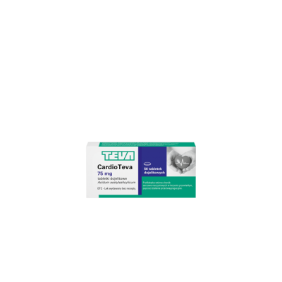 Miniaturka artykułu - Cardioteva 0,075 g, 56 tabletek