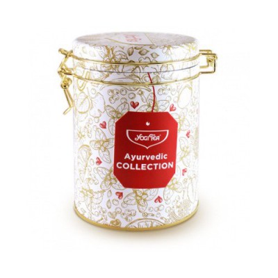 Miniaturka artykułu - YOGI TEA Zestaw herbat + puszka Ayurvedic Collection