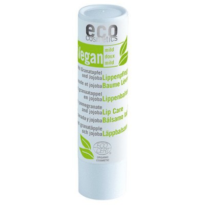 Miniaturka artykułu - Eco Cosmetic Balsam do ust w sztyfcie Vegan, 4g