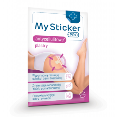 Miniaturka artykułu -  My Sticker PRO plastry antycellulitowe, 28szt.