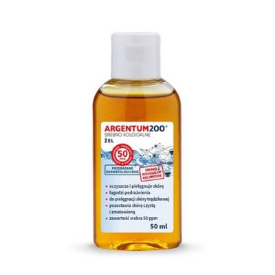 Miniaturka artykułu - AURA HERBALS Argentum200 (50 ppm)żel, 50ml 