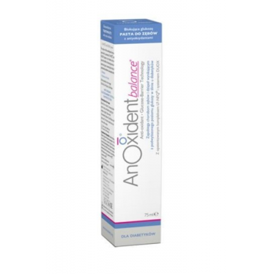 Miniaturka artykułu - ANOXIDENT Balance Pasta do zębów, 75 ml