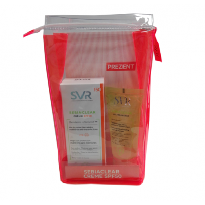 SVR Zestaw Sebiaclear Krem, 50ml + Żel, 50ml