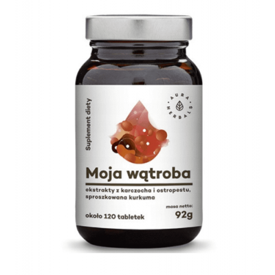 Miniaturka artykułu - AURA HERBALS Moja wątroba, 92g