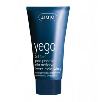 Miniaturka artykułu - ZIAJA YEGO Żel 3w1 pod prysznic TRAVEL SIZE, 75 ml