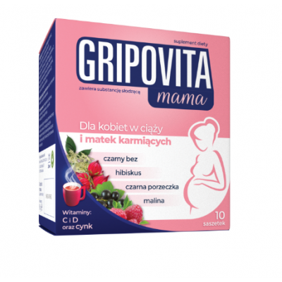 Miniaturka artykułu - Gripovita mama, 10 sasz.