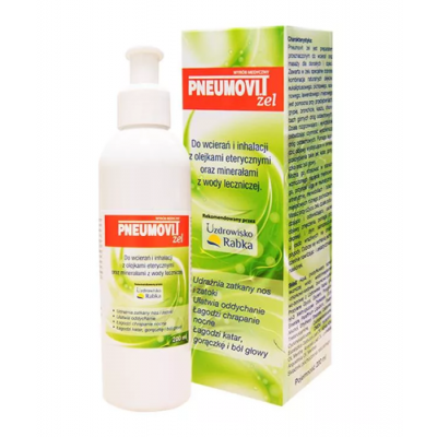 Miniaturka artykułu - PNEUMOVIT Żel z olejkami eterycznymi, 200 ml