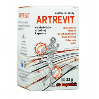 Miniaturka artykułu - Artrevit, 60 kapsułek