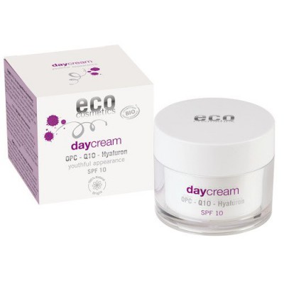 Miniaturka artykułu - ECO Day Krem na dzień OPC,Q10 i kwasem hialuronowym SPF 10, 50ml
