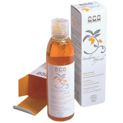 Miniaturka artykułu - ECO Żel pod prysznic z rokitnikiem i brzoskwinią, 200 ml
