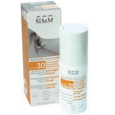 Miniaturka artykułu - ECO Żel do twarzy na słońce SPF 30, 30ml