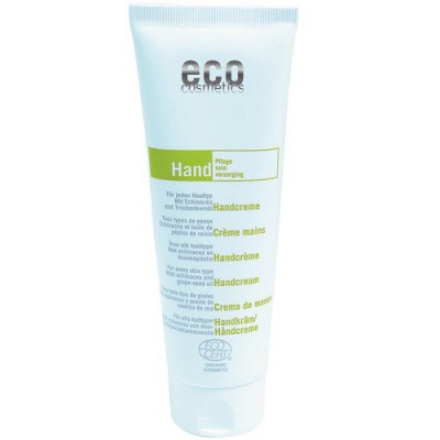 Miniaturka artykułu - ECO Krem do rąk echinacea i olej z pestek winogrono, 125 ml