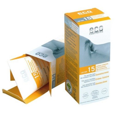 Miniaturka artykułu - ECO Krem na słońce SPF 15, 75ml