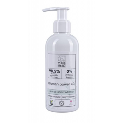 Miniaturka artykułu - Active Organic Woman 40+ Płyn do higieny intymnej, 200ml