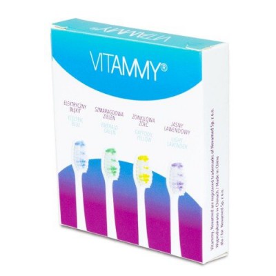 Miniaturka artykułu - Końc&oacute;wki do szczoteczki VITAMMY Pearl, 4szt.