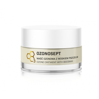 Miniaturka artykułu - OZONOSEPT Maść ozonowa, 15 ml (słoik w kart.)