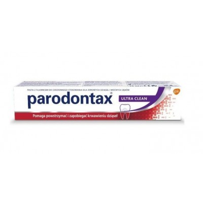 Miniaturka artykułu - PARODONTAX Ultra Clean Pasta do zęb&oacute;w, 75ml