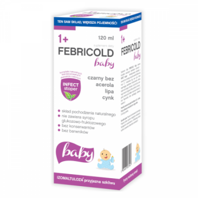 Febricold Baby Syrop dla dzieci, 120 ml