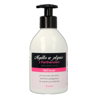 Miniaturka artykułu - BioViridis Mydło w płynie FLOWER, 300ml