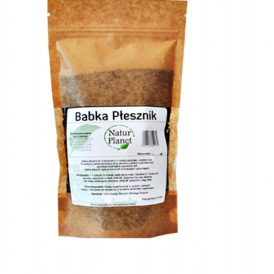 Miniaturka artykułu - Nasiona Babki Płesznik NaturPlanet, 500g