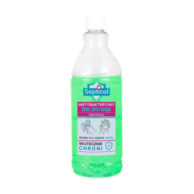 Miniaturka artykułu - SEPTICOL Żel antybakteryjny łagodzący, 1L