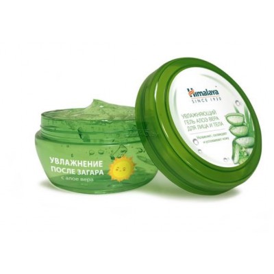 Miniaturka artykułu - HIMALAYA ALOE Żel do twarzy i ciała, 300ml