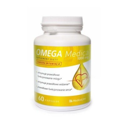 ALINESS MEDICA Omega 1000mg, 60 kapsułek