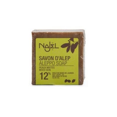 Miniaturka artykułu - NAJEL Mydło z Aleppo 12% Olej laurowy, 200g